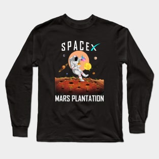 Spacex Mars Plantation Long Sleeve T-Shirt